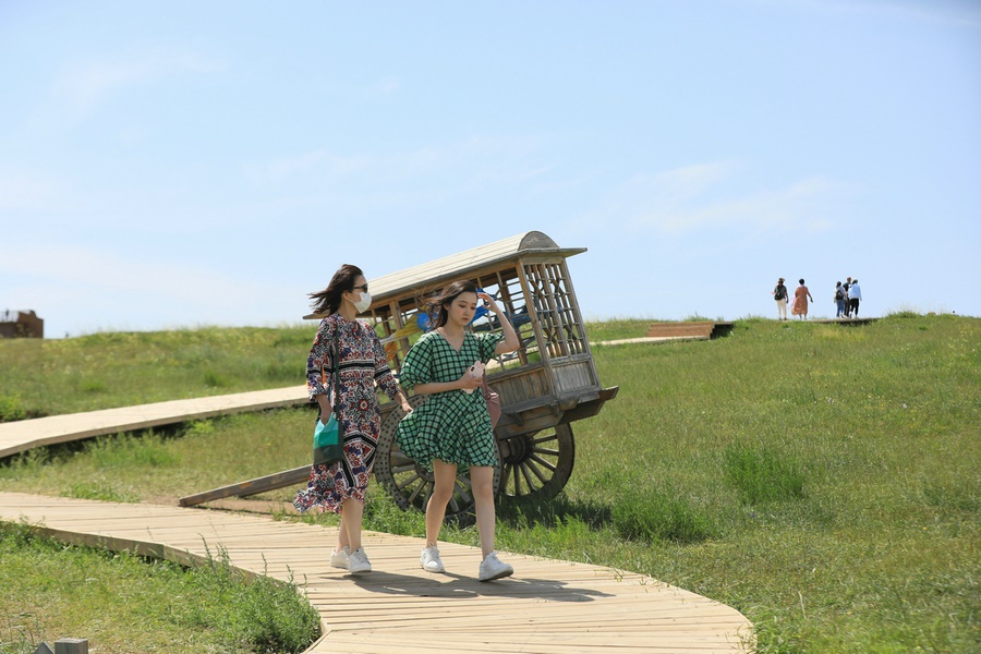 【大美邊疆·飛閱內蒙古】空中俯瞰鹿城之巔云中草原