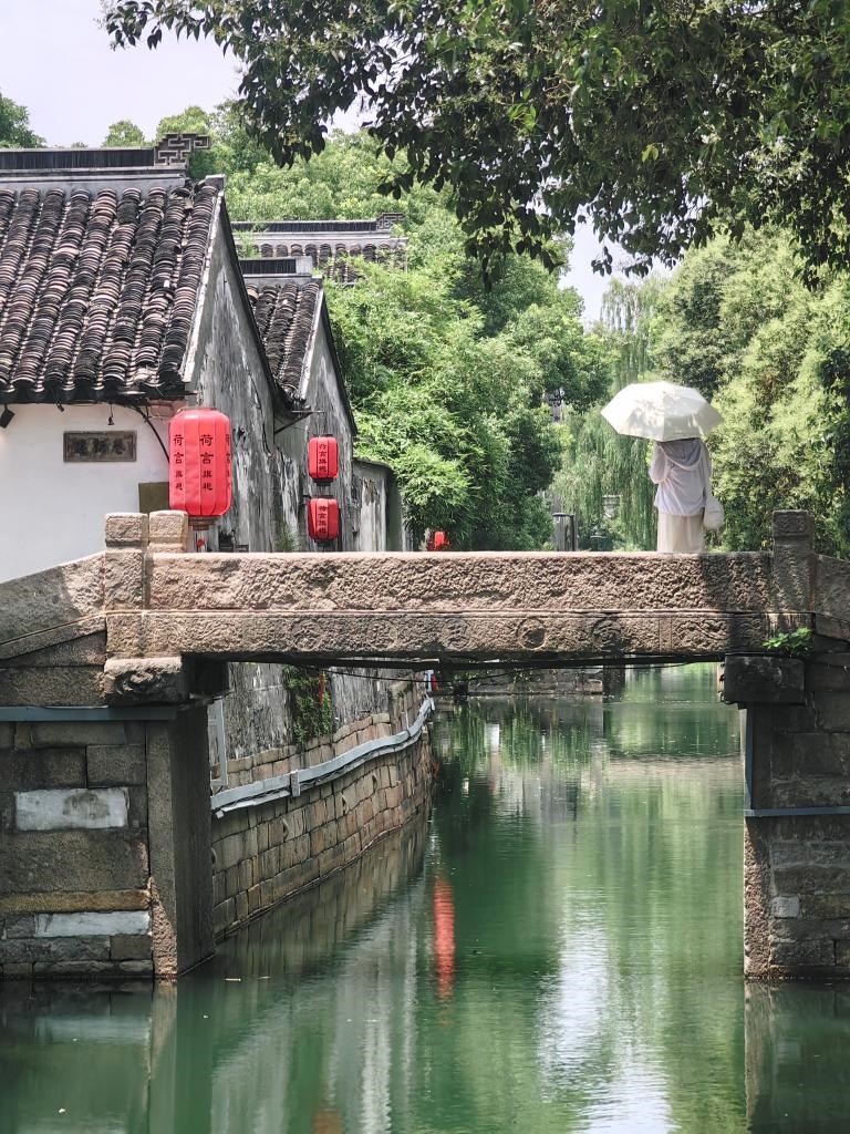 7月6日拍攝的平江歷史文化街區(qū)一景。新華社記者 楊依軍 攝