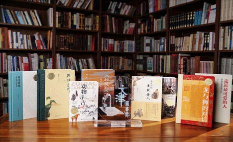 第十九屆文津圖書獎部分獲獎圖書。國家圖書館供圖