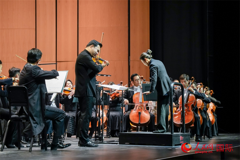 音樂會(huì)現(xiàn)場。人民網(wǎng) 塔里克·易卜拉欣攝