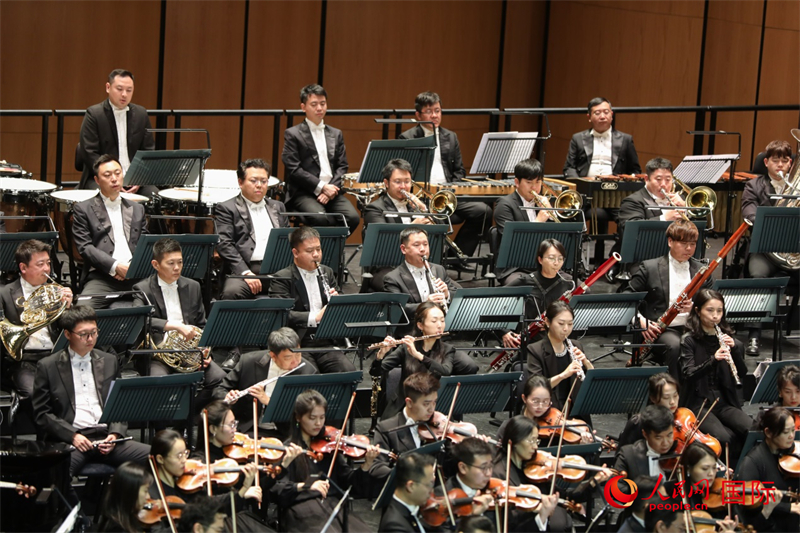 音樂會(huì)現(xiàn)場。 人民網(wǎng)記者 任皓宇攝