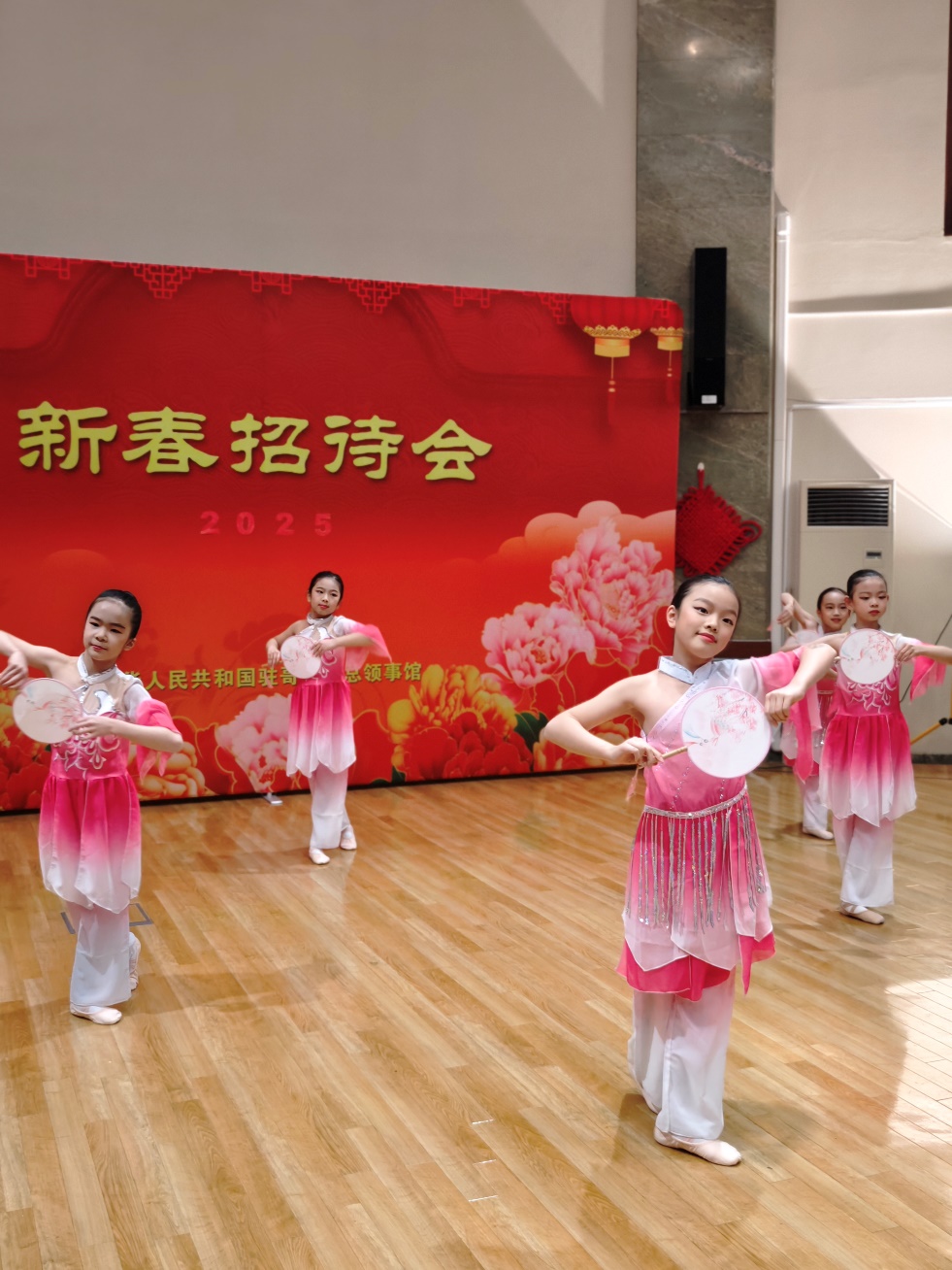 兒童舞蹈表演。中國駐哥德堡總領(lǐng)館供圖