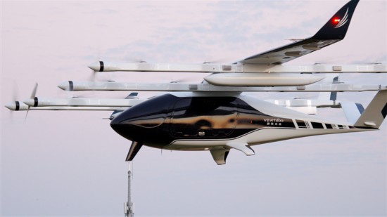 電動垂直起降飛行器M1。受訪者供圖