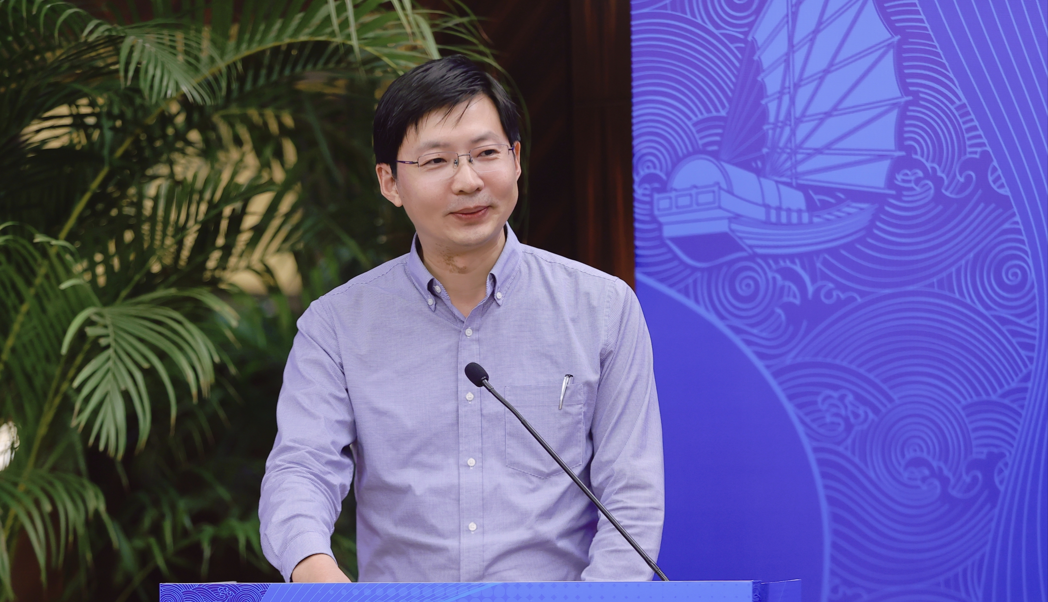 上海國際問題研究院王玉柱研究員。受訪者供圖